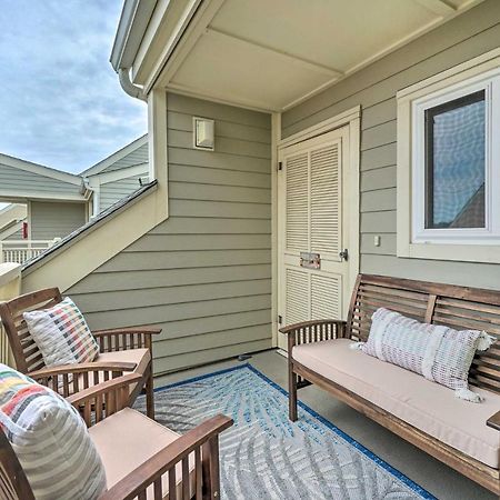 Beachfront Condo With Unobstructed Ocean Views! Oak Island Exterior foto