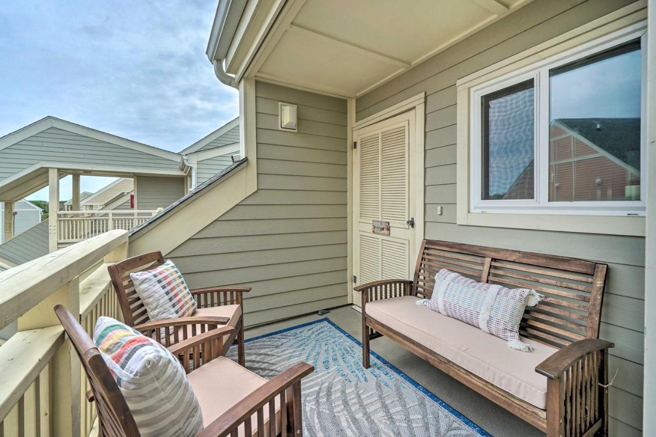 Beachfront Condo With Unobstructed Ocean Views! Oak Island Exterior foto
