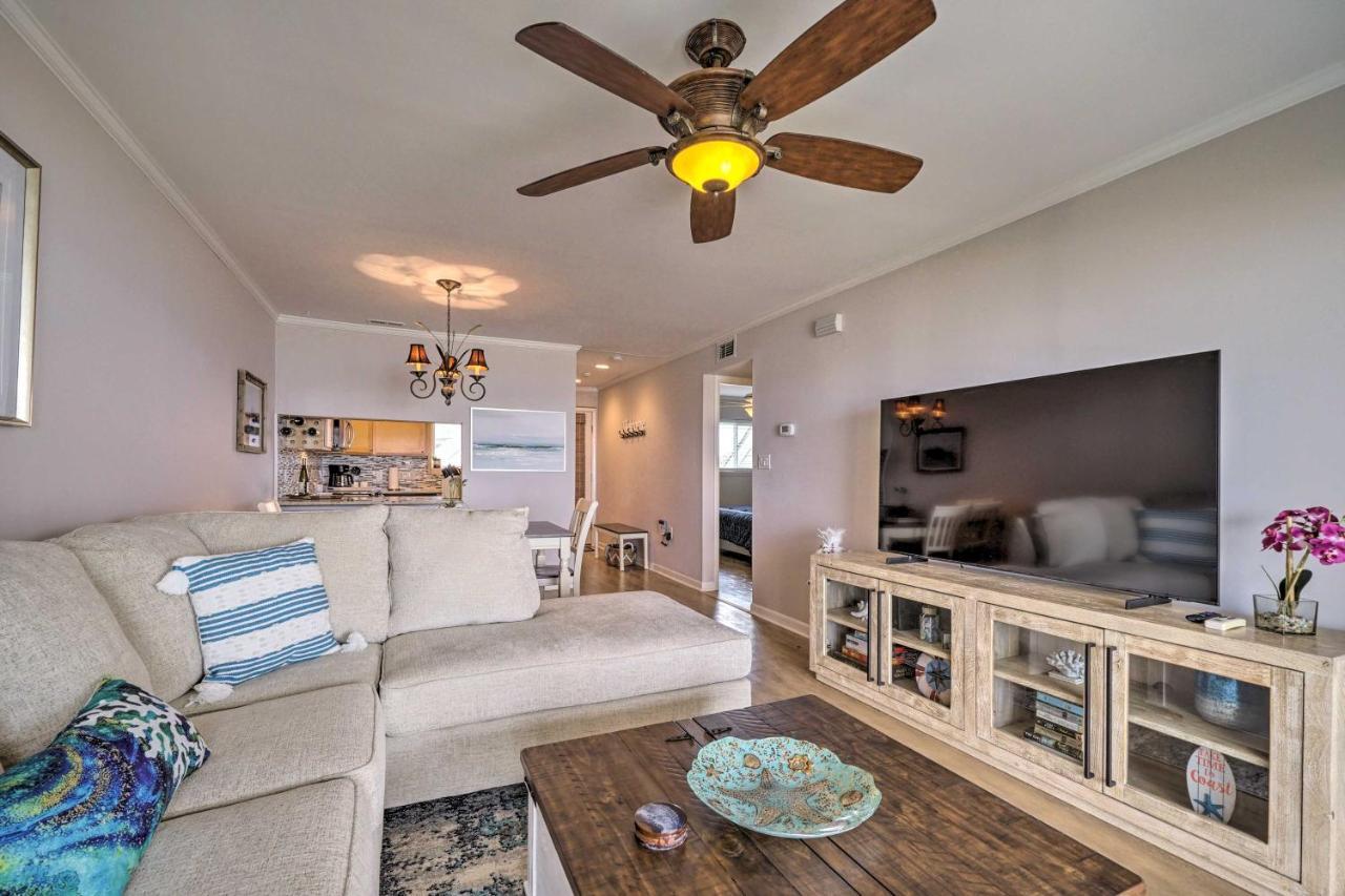 Beachfront Condo With Unobstructed Ocean Views! Oak Island Exterior foto