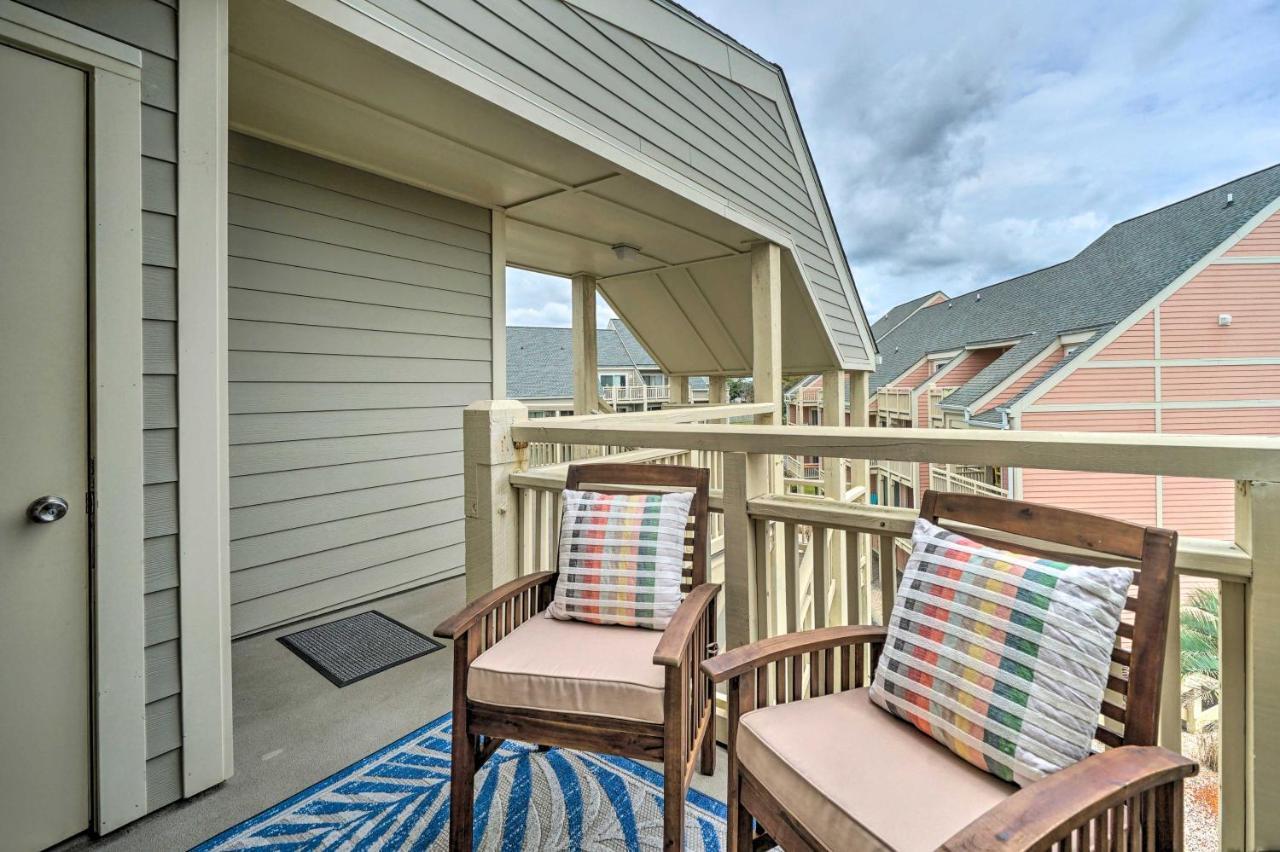 Beachfront Condo With Unobstructed Ocean Views! Oak Island Exterior foto